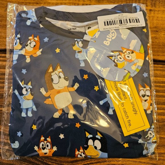 Little Sleepies Bluey 2 piece pajamas